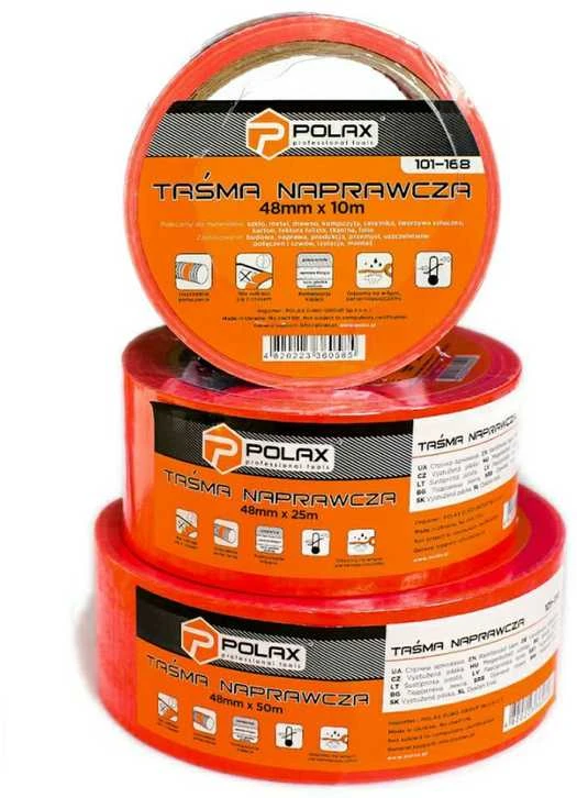 POLAX TAISOMOJI JUOSTA 48mmx10m ORANŽINĖ
