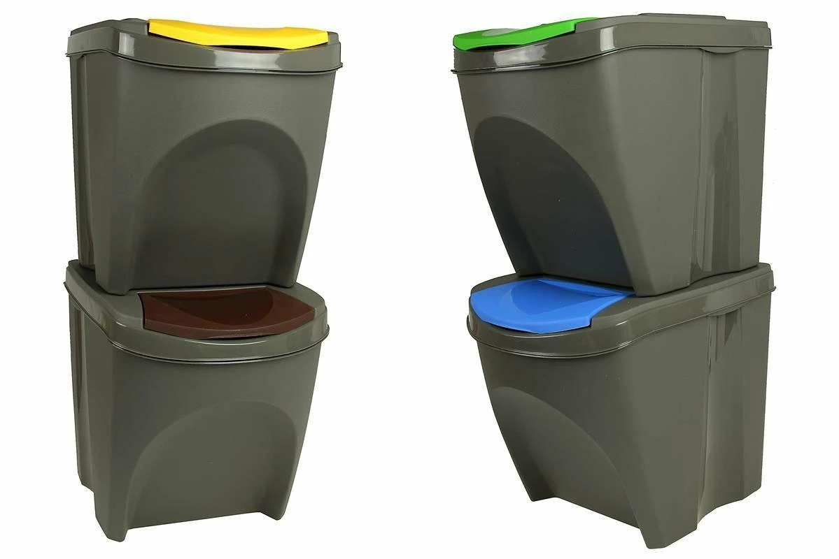 Prosperplast atliekų rūšiavimo konteinerio rinkinys 25l