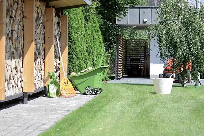 Prosperplast Plastikinis sodo vežimėlis Load&Go III, žalios spalvos