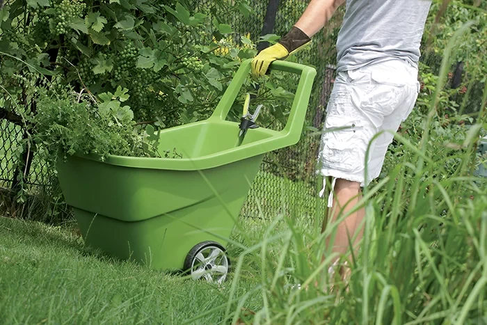 Prosperplast Plastikinis sodo vežimėlis Load&Go III, žalios spalvos