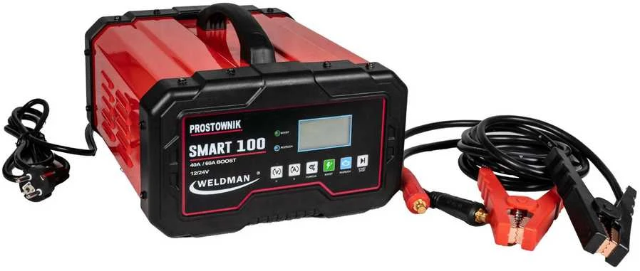 WELDMAN INVERTINIS KROVIKLIS SMART 100 12V/24V SU PALEIDIMO FUNKCIJA