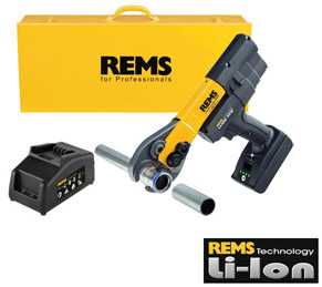 Vamzdžių presavimo įrankis REMS Mini-Press 22V ACC 1,5Ah