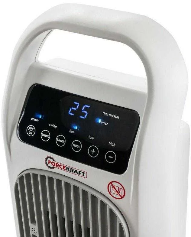 Bahco Rockforce Wmc VENTILIATORIAUS ŠILDYMAS 2-F SU NUOTOLINIO PULTO PULTU 2200W /FORCEKRAFT