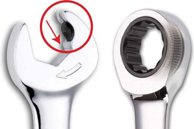 Raktas su terkšle Sata S43618; 24 mm