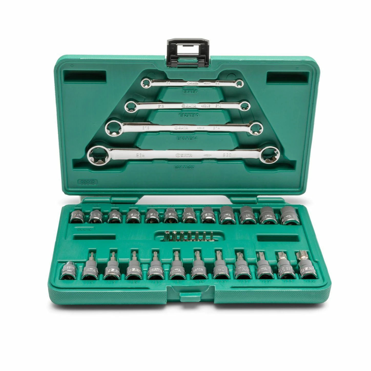 SATA Rinkinys KLUCZY TORX 35el 1/4" 3/8 WALIZKA