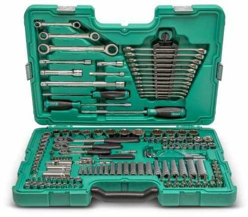 SATA Rinkinys KLUCZY 150el 1/4" 3/8" 1/2"WALIZKA