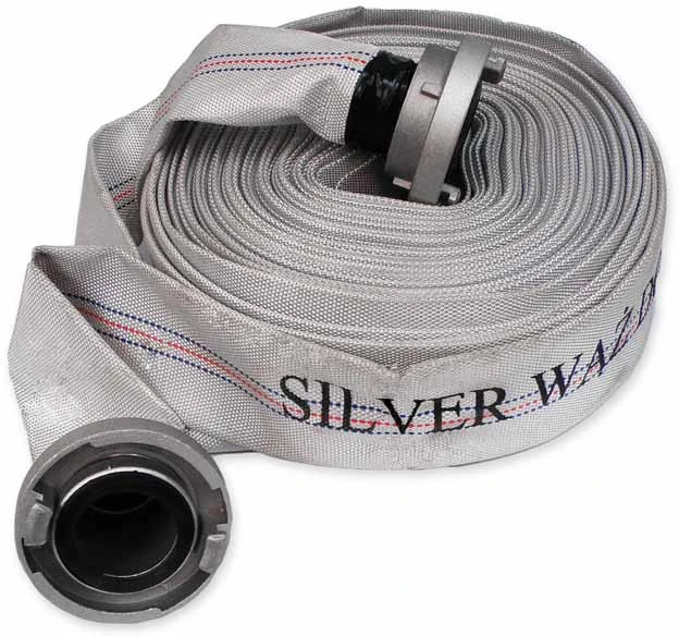 Grąžtas SILVER Sidabrinis Sidabrinis Gaisrinė žarna vandeniui, komplektas 2″x 20m