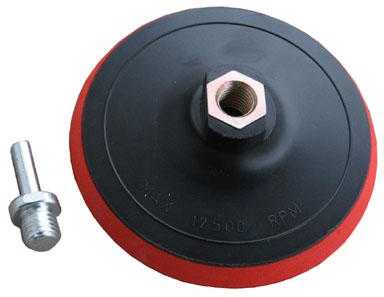 SILVER DYSK 125mm UNIWERSALNY Z RZEPEM