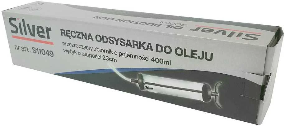 SILVER Sidabrinis Sidabrinis Alyvos siurblys 400ml