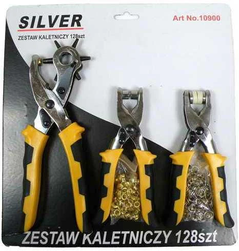 Silver Sidabrinis Sidabrinis Rinkinys KALETNICZY 128cz. Sidabrinis