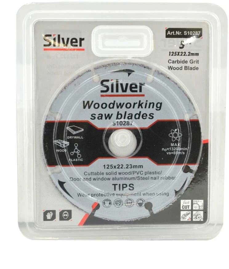 SILVER UNIVERSALUS HAMBURGINIS DISKAS 125 mm