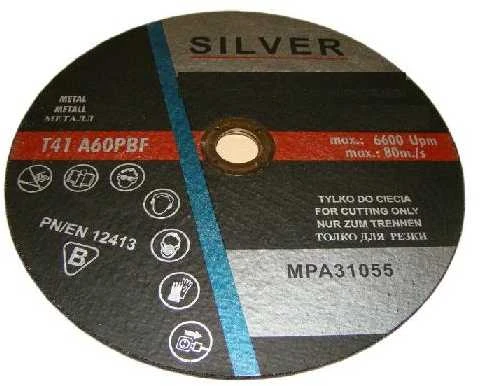 SILVER METALO PJOVIMO DISKAS 125 x 1,6 x 22,2 mm
