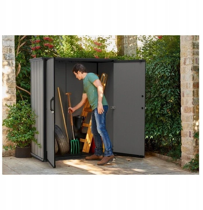 Sodo spintelė Keter Premier Tall, 140 x 73,6 x 170,4 cm