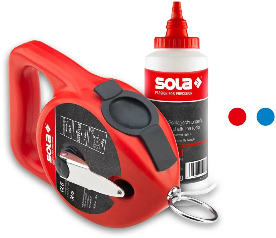 Sourcing Linijų žymėjimo kreida rinkinys Sola CLG 30 SET B mėlynos spalvos