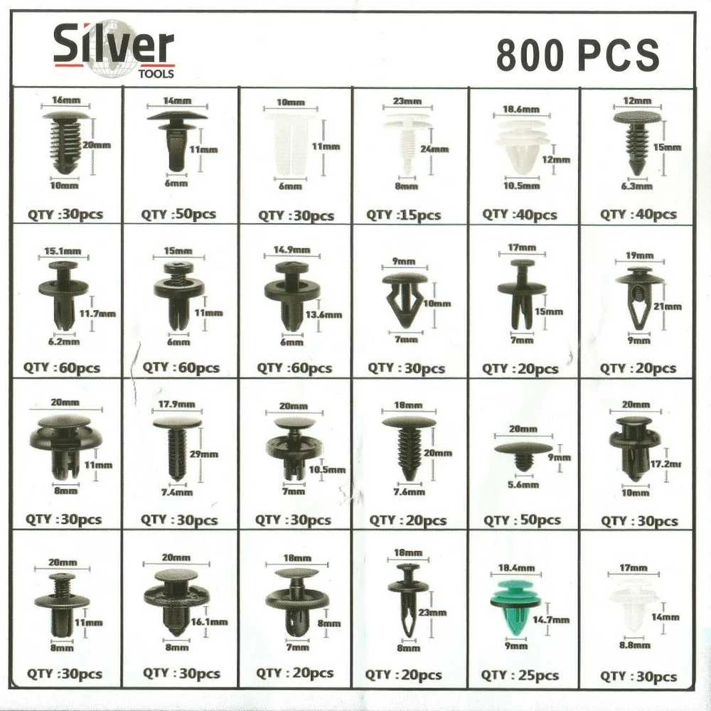 SILVER Sidabrinis Sidabrinis APDAILOS TVIRTINIMO DETALĖS 800vnt