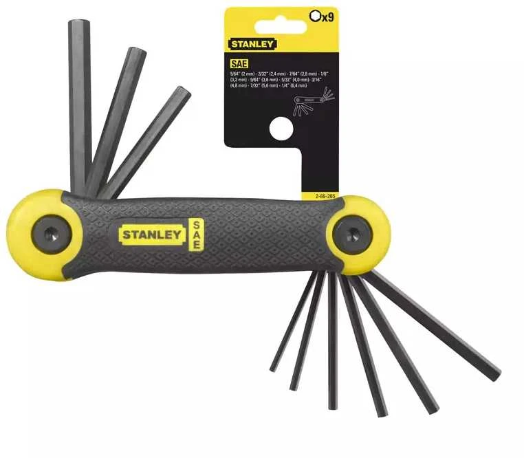 ŠEŠIABRAUNIŲ RAKTŲ RINKINYS ST-2-69-265 STANLEY