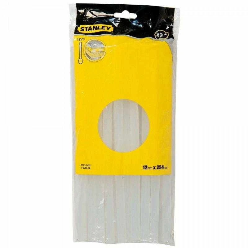 Klijų strypeliai Stanley; 11,3x254 mm; 24 vnt.; skaidrūs