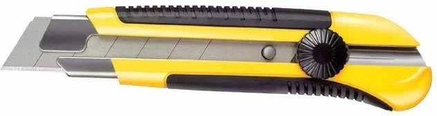 STANLEY KNIFE 25mm PLŪDŽIAMO PEILIO METALINĖ ABS rankena/KORTELĖ
