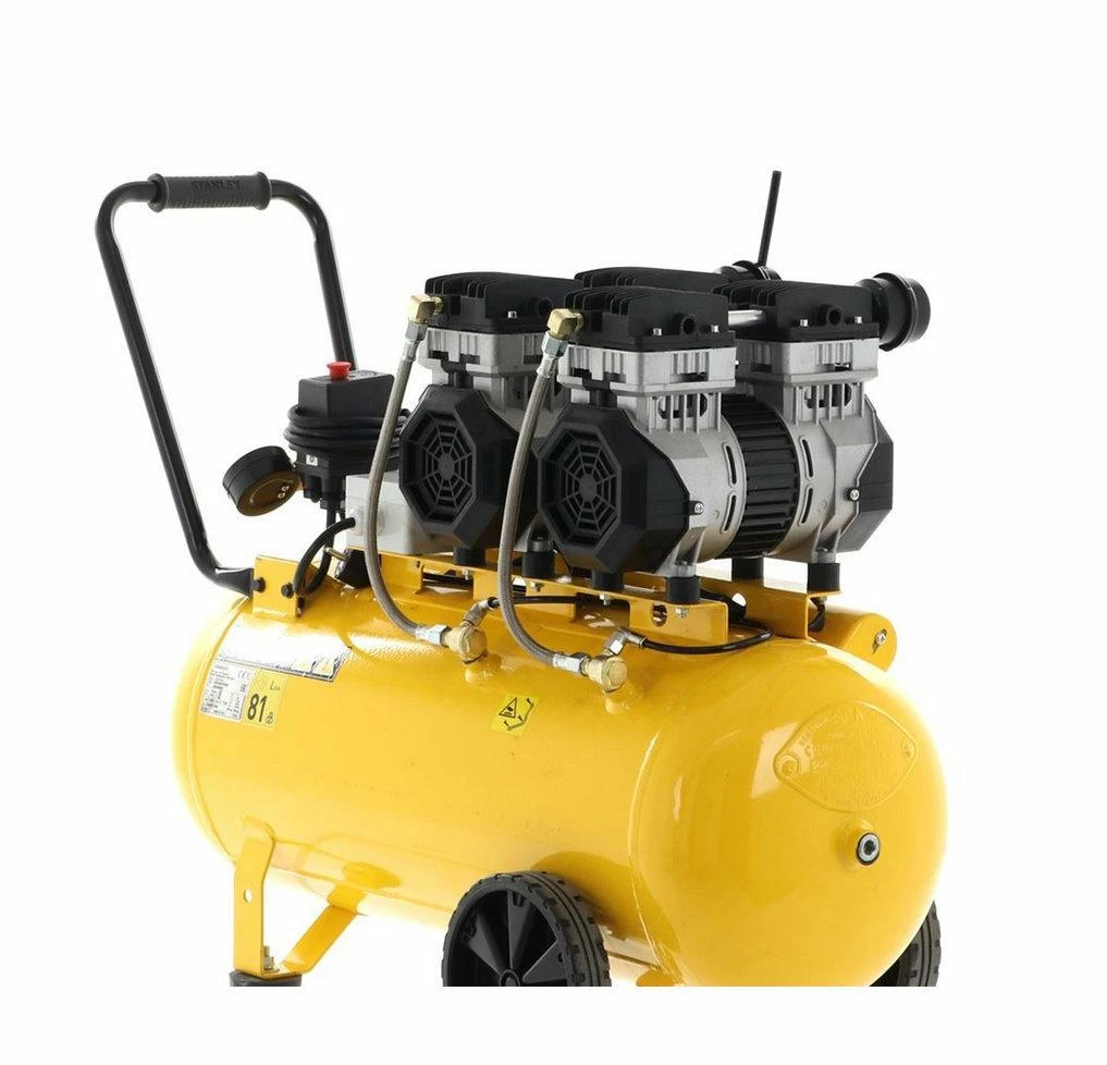 Kompresorius Stanley Bealiejinis kompresorius, itin tylus, 50 l, 230 V, 8 barai (1 vnt.)