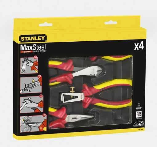 STANLEY PLIERS MAX STELL VDE RINKINYS 4 vnt.