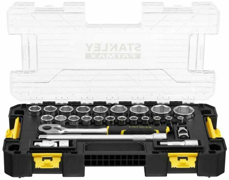 Galvučių komplektas Stanley FatMax L-STAK; 1/2''; 26 vnt.