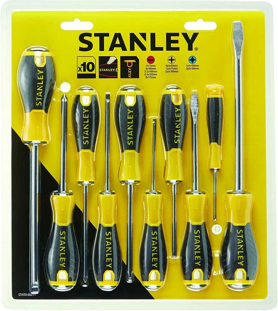 Atsuktuvų komplektas Stanley STHT0-60211; 10 vnt.