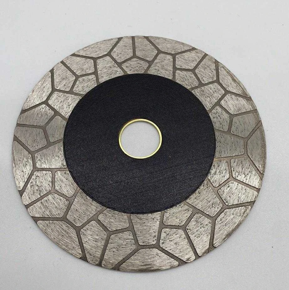 DEIMANTINIS DISKAS 125mm x 2,0mm x 22,2mm MOSAIC CUT /INDIAN PROFESSIONAL