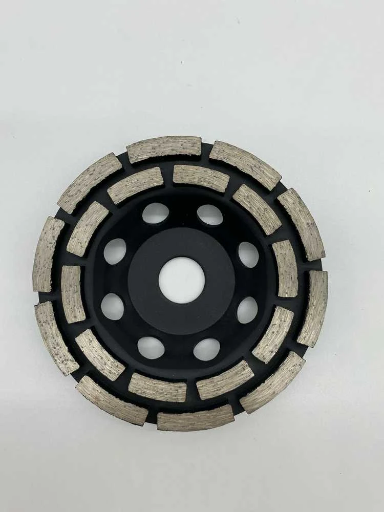 DEIMANTINIS DISKAS BETONO ŠLIAVIMUI 125mm DOUBLE ROW INDIAN PROFESSIONAL