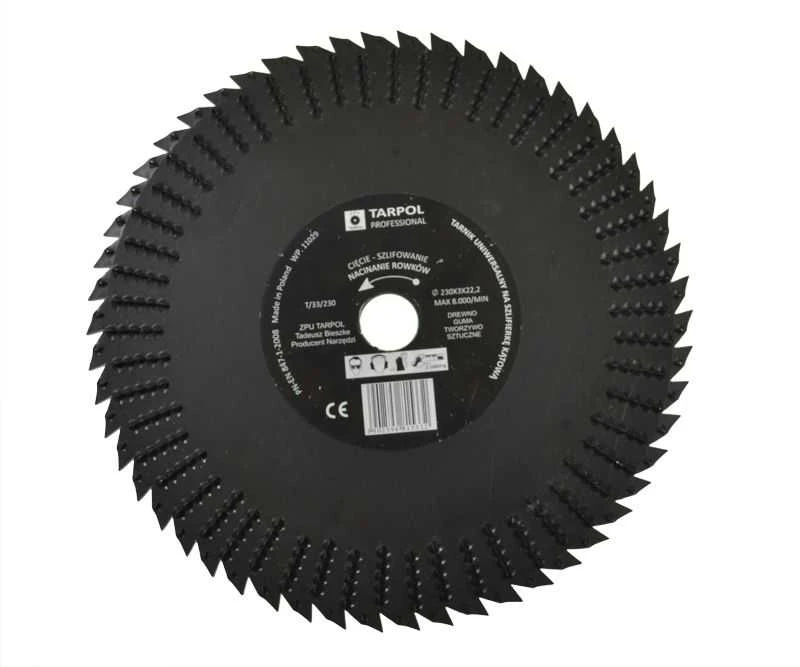 TARPOL TARNIK UNIWERSALNY FI 230mm x 3 x 22,2mm T-33