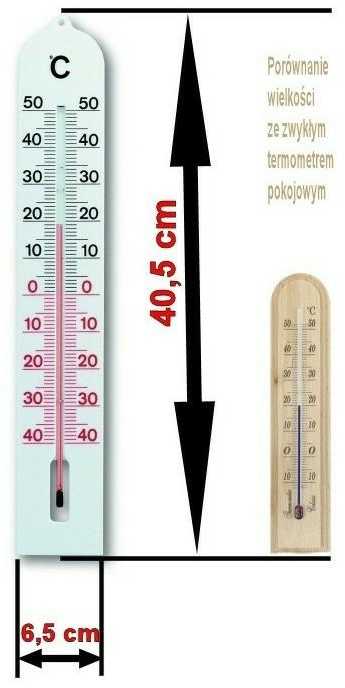 Terdens TERMOMETR POKOJOWY PLASTIKOWY 66x405