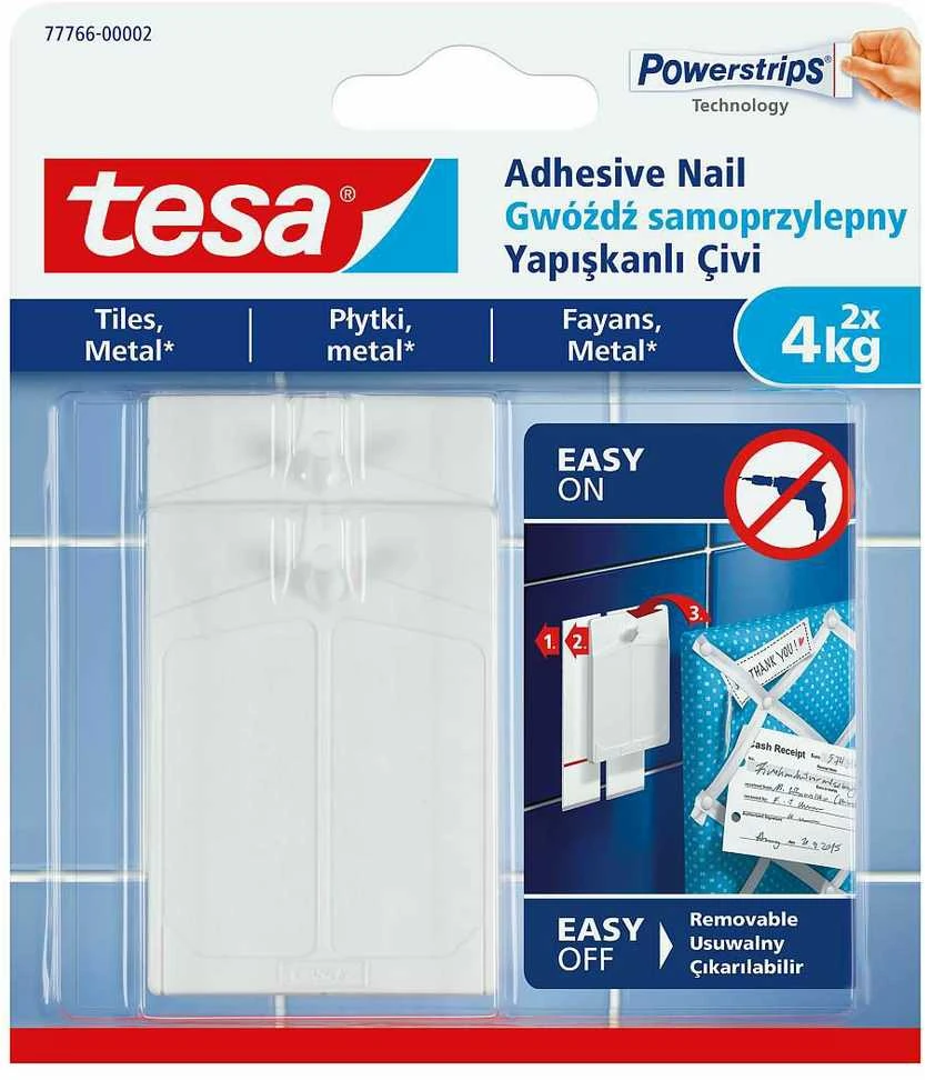 Tesa lipnios vinys plytelėms, 2 vnt. pakuotė