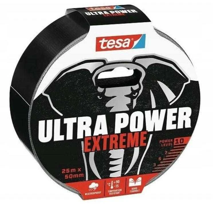 Lipnioji juostelė TESA ULTRA POWER EXTR 56622, 10 m × 50 mm