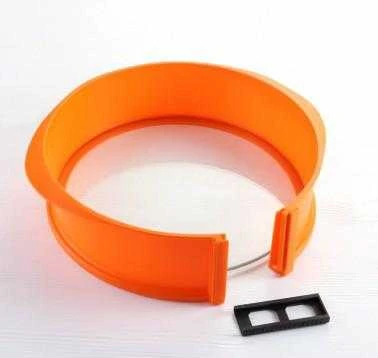 TIROSS APVALUS TORTAS RAIN 25cm SILIKONAS SU STIKLU