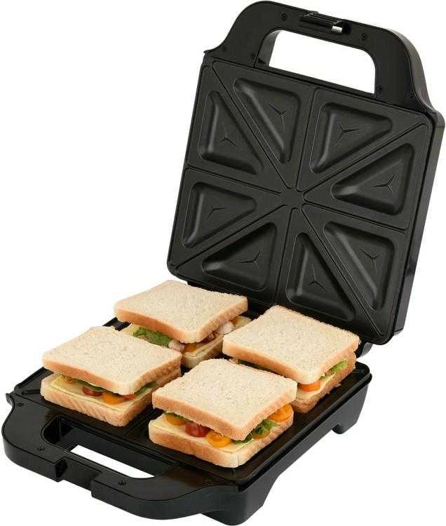 Sumuštinių keptuvas LUND Keptuvas 1400W 4 TOSTY NON STICK