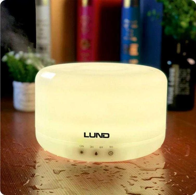 LUND ORO DRĖKINTUVAS IR KVAPŲ DIFUZORIUS 1000ml Baltas SU NUOTOLINIO VALDYMU