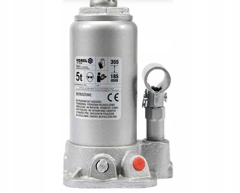 VOREL DŹWIGNIK TŁOKOWY HYDRAULICZNY 5T 185-355mm 80032