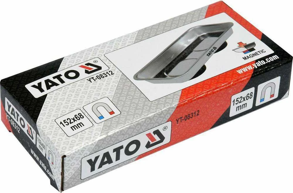 Yato Toya Sa Poland Magnetinė lėkštelė | 2 magnetai | 152 x 68 x 16 mm (YT-08312)