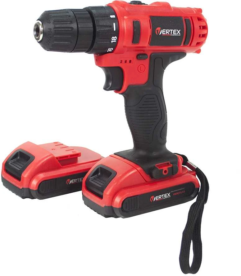 VERTEX ATsuktuvas 21V / 2x1,7Ah