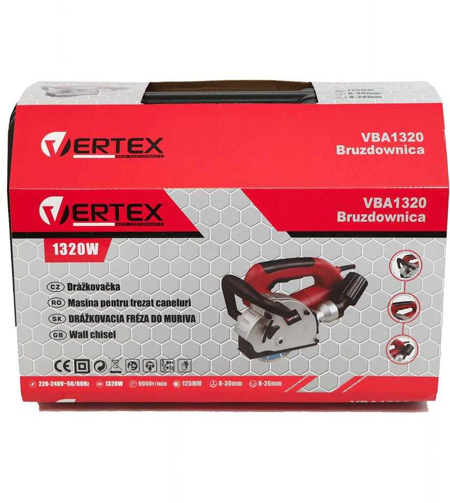VERTEX SIENŲ PJAUSTYMAS 1320W /125mm/ DĖKLAS