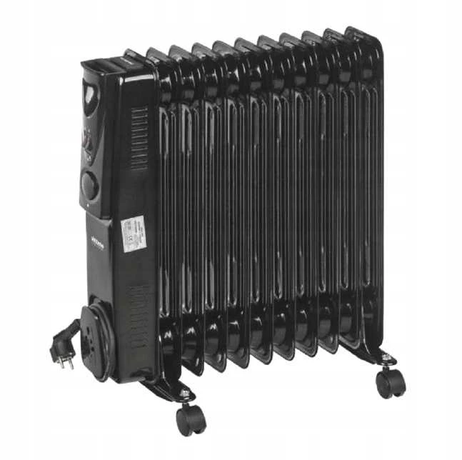 Volteno GRZEJNIK OLEJOWY 9-ŻEBEREK 2000W JUODA
