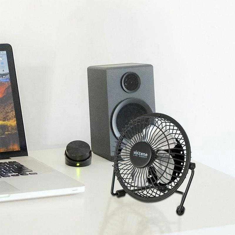 VOLTENO STALINIS USB VENTILIATORIUS 2,5W Juodas