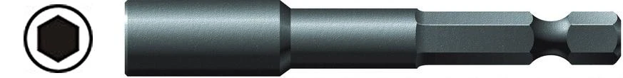 Magnetinis antgalis galvutei WERA 869/4M 12x50mm