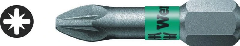 Kryžminis atsuktuvo antgalis WERA 855/1BTZ PZ 2x25mm