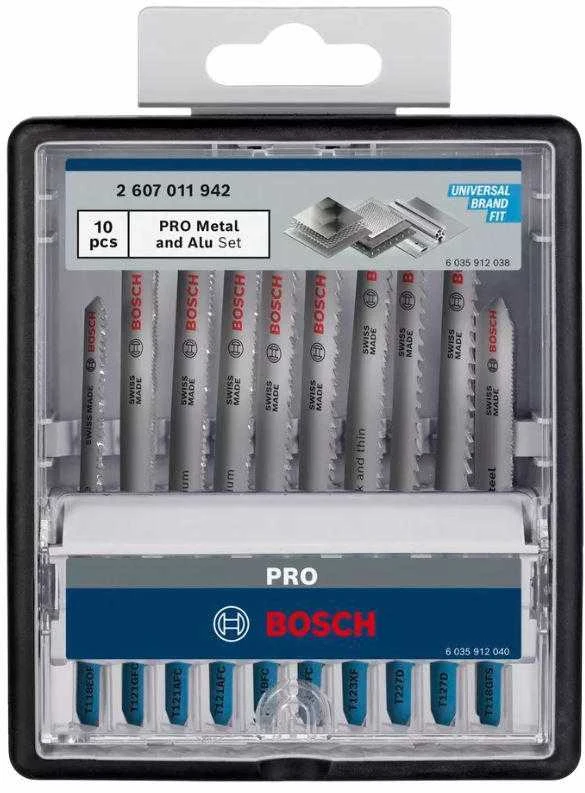BOSCH PJŪKLELIS T RINKINYS PRO METAL AND ALU 92mm 10vnt.