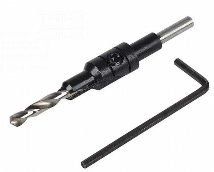 Grąžtas WOLFCRAFT NAWIERTAK Z FAZOWNIKIEM 7mm POD KONFIRMATY