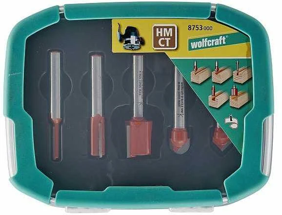 WOLFCRAFT Rinkinys GROOVE PJAUSTORIAI 5vnt.