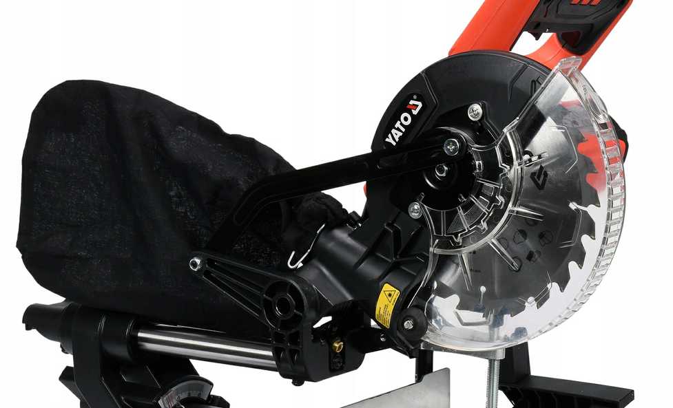 YATO 1500 W SKIRTINIS Pjūklas su pašaru, LAZERIS 185 mm
