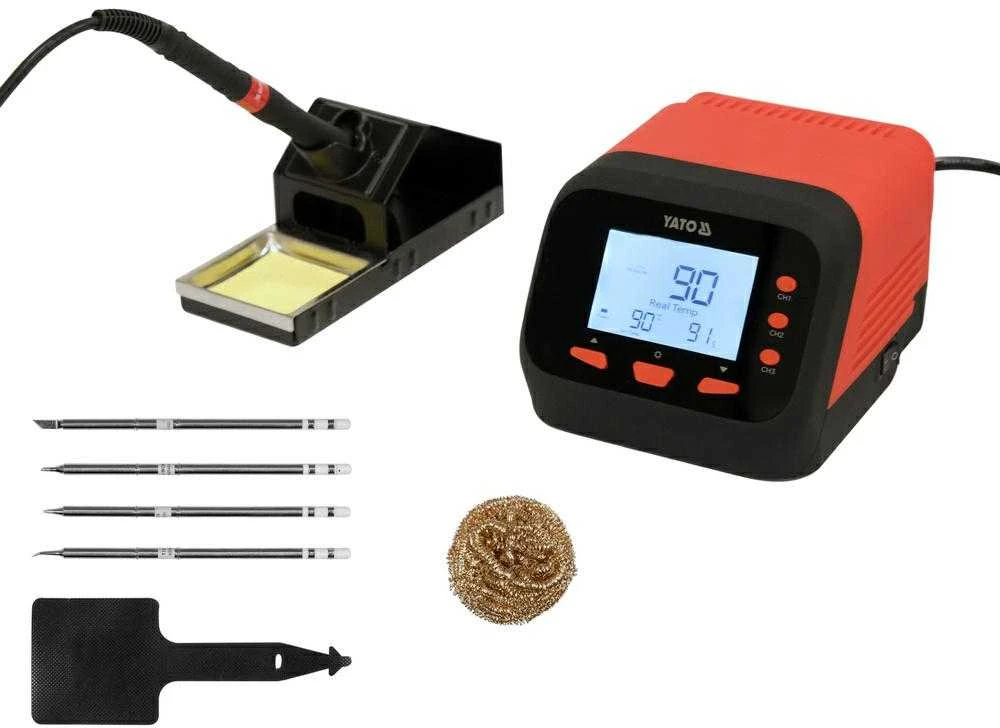 Yato Toya Sa Poland Litavimo stotelė | LCD ekranas | autosleep | T12 75 W (YT-82462)