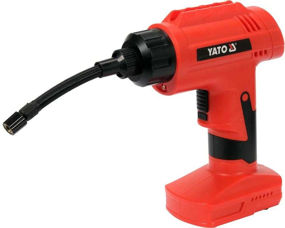 Yato Toya Sa Poland Akumuliatorinis kompresorius | 120W | LED | 150PSI | 25 L/MIN | LI-ION 11,1V 6000MAH | USB (YT-82950)