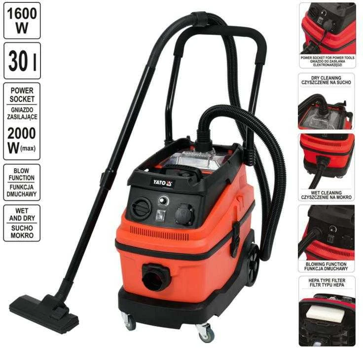 Yato YT-85715 pramoninis dulkių siurblys